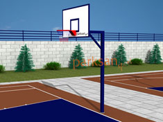 60272 - Basketbol Potas Fiber Panyal(105x180)